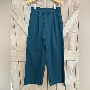 Blue high waist wide leg pants Sz S